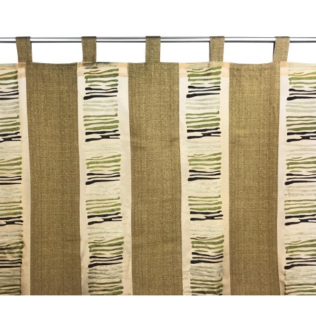 SUPREME CURTAIN STRIPED AND...