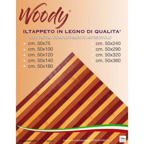 TAPPETO cucina WOODY © IN...
