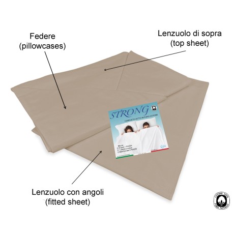 LAKEN-SET STRONG SHEETS...