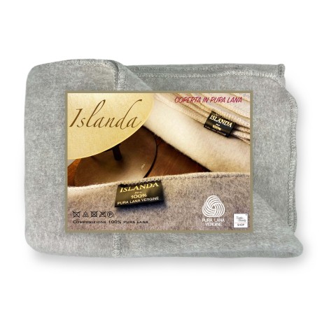 ICELAND BLANKET in genuine...