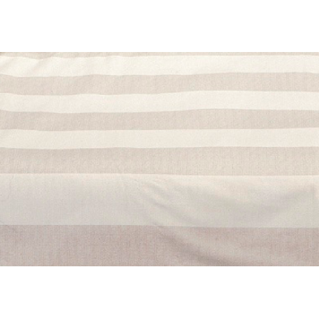 Détail en tissu de la housse de couette rayée - Qualité italienne, douce et résistante