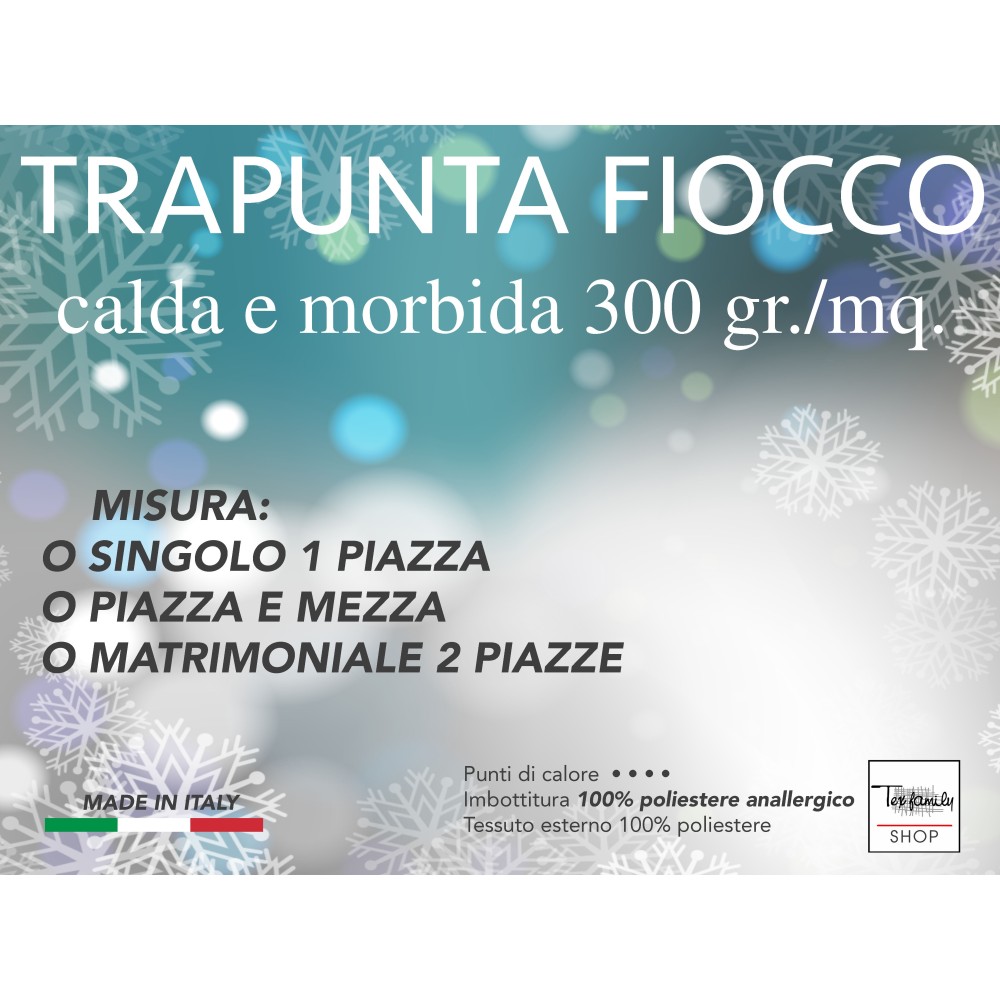 Trapunta Invernale Piumone Letto SINGOLO Barocco Grigio Nero Medea