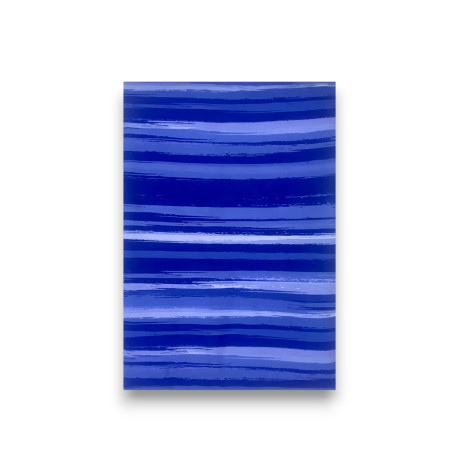 Copripiumino Stripe blu in...