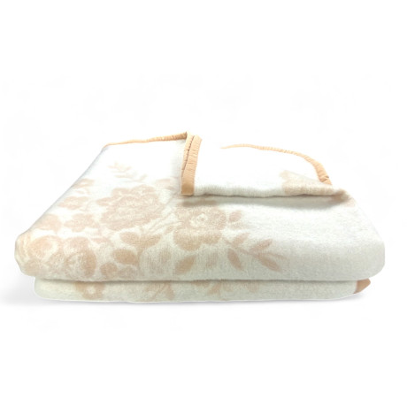 Flower Blanket in 100% Pure...