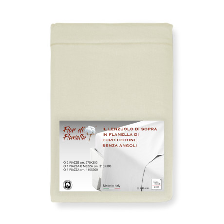 Drap supérieur en flanelle...