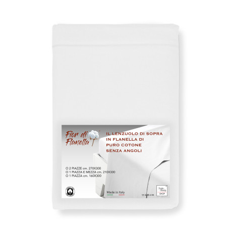 Drap supérieur en flanelle...