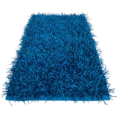 Moderner blauer Shaggy...