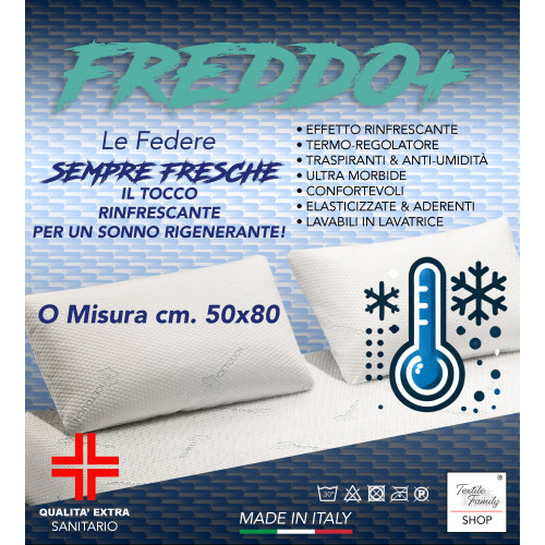 Dettaglio del tessuto Ice-Touch traspirante e morbido