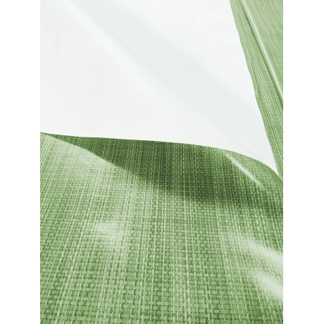 Mantel LIMA Verde Claro – Detalle de tela con textura texturizada
