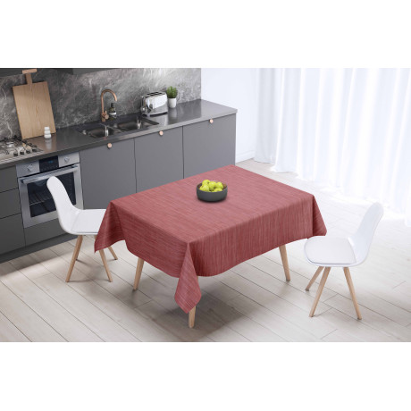 Nappe pliée LIMA Red – Surface plastifiée brillante