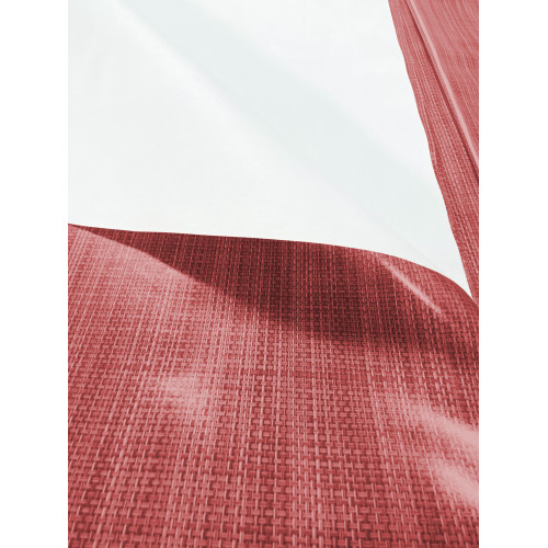 Red Tablecloth Back – Non-slip Fleece Detail for Table