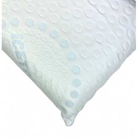 FREDDO+ Memory Foam Ice-Touch pillow front view with cooling cover