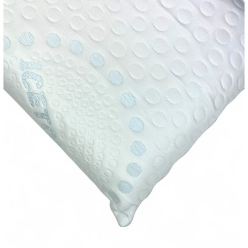Ergonomic 75×45 cushion with Ice-Touch cover cold effect
