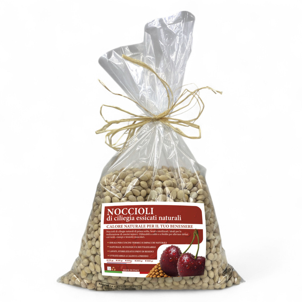 Natural Dried Cherry Pits for Heat Cushions - Washed & Sterilized