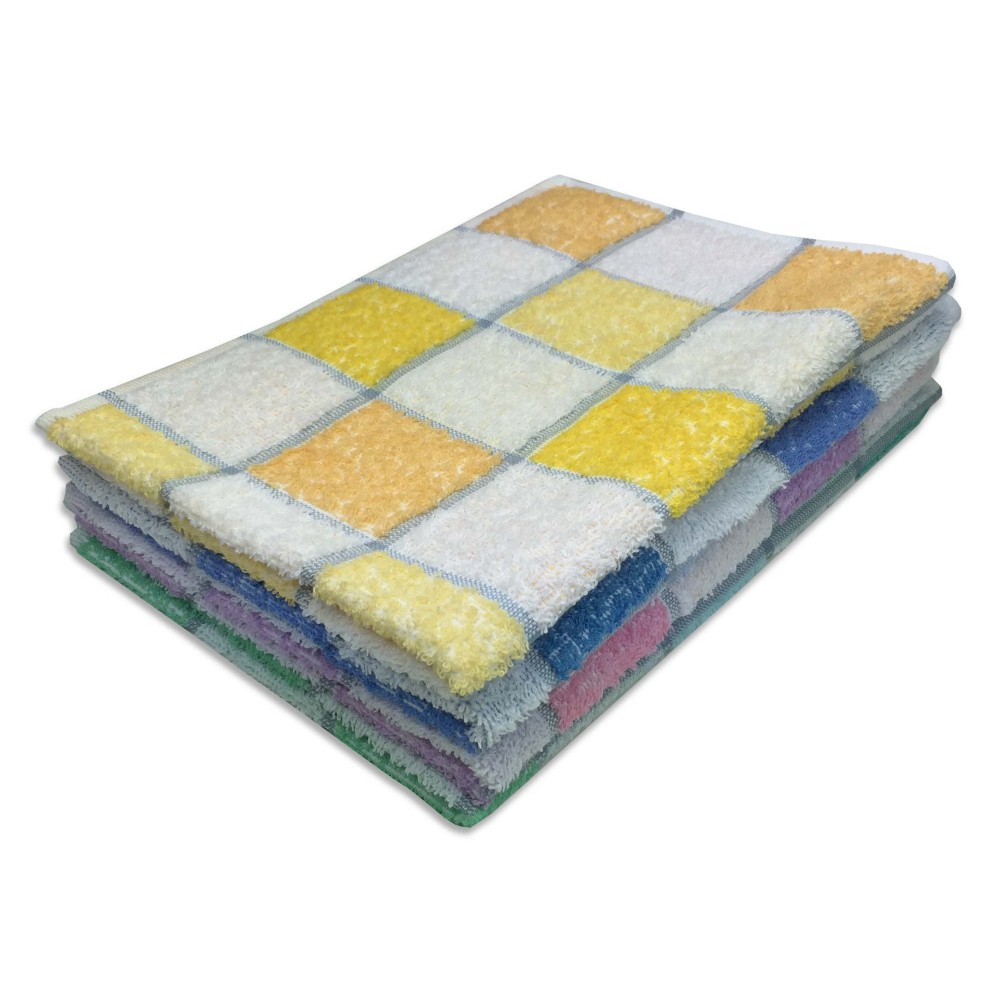 Set asciugamani ospite spugna di puro cotone