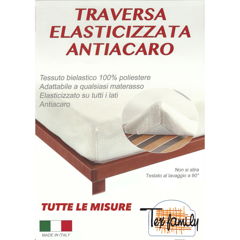 TRAVERSE COINS ÉLASTIQUE AVEC ANTI-ACARIENS Mesure 1 PLACE