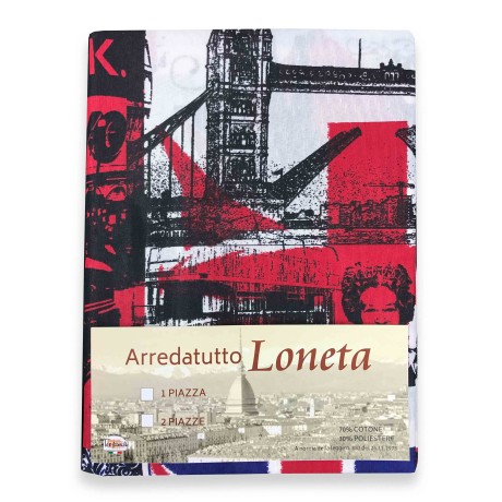 HANDTUCH HANDTUCH COPRITUTTO GRAN SCHAL TAGESDECKE SOFABEZUG STOFF LONETA LONDON FAMOUS