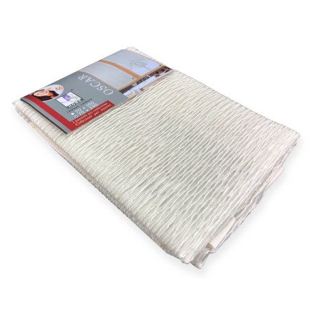 PAAR MODERNE GLASVORHÄNGE 45 oder 70 oder 90 breit OSCAR BEIGE