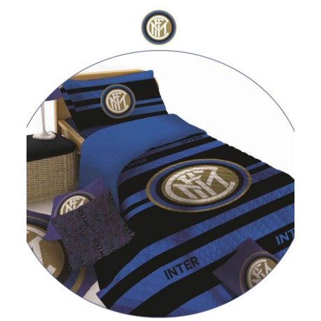 INTER EINZELNE GESTEPPTE TAGESDECKE 1 QUADRAT F.C. INTER