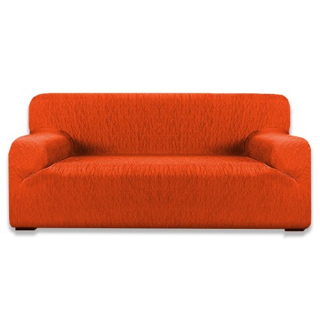 FUNDA DE SOFÁ ELÁSTICA UNIVERSAL VIENNA NARANJA