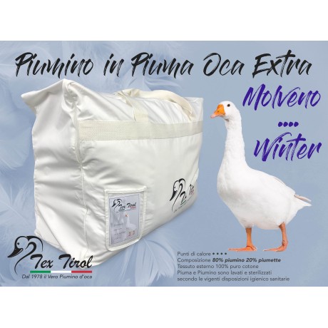 GOOSE TEX TIROL © MOLVENO WINTER DOWN JACKET 80% GOOSE DOWN / 20% GOOSE DOWN