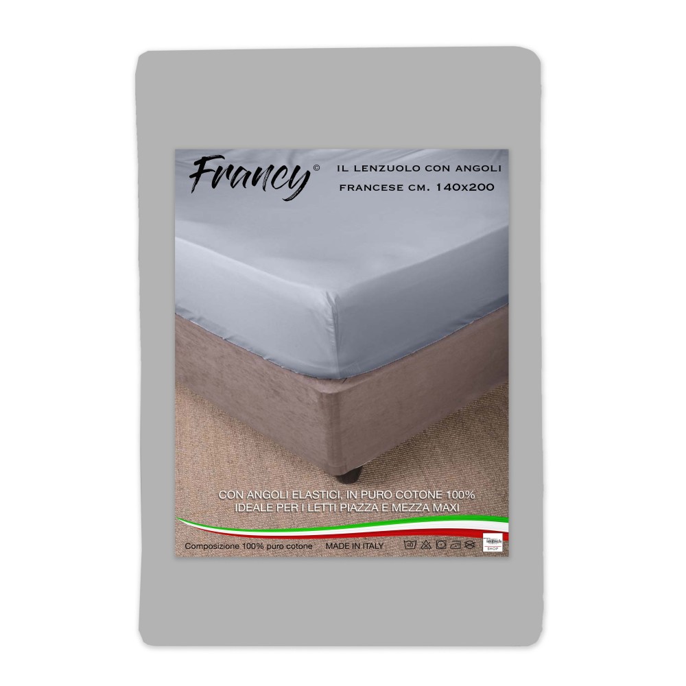 SÁBANA FRANKY CON ESQUINAS GRIS FRANCÉS 1 MAXI Y MEDIO GRANDE SÁBANA FRANKY CON ESQUINAS GRIS FRANCÉS 1 MAXI Y MEDIO GRANDE