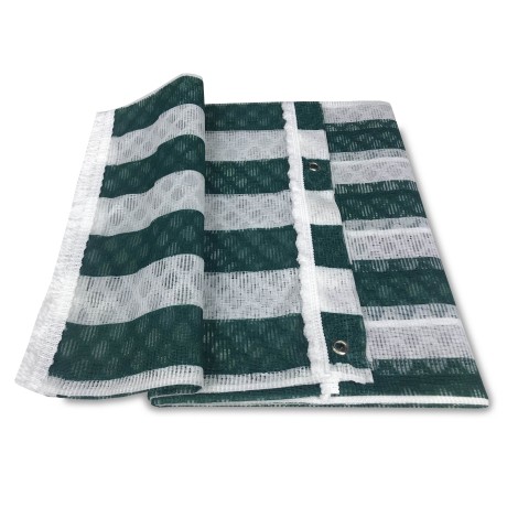 TOLDO MOSQUITERA DE EXTERIOR, JARDÍN RETONE RAYA VERDE EN DOS TAMAÑOS