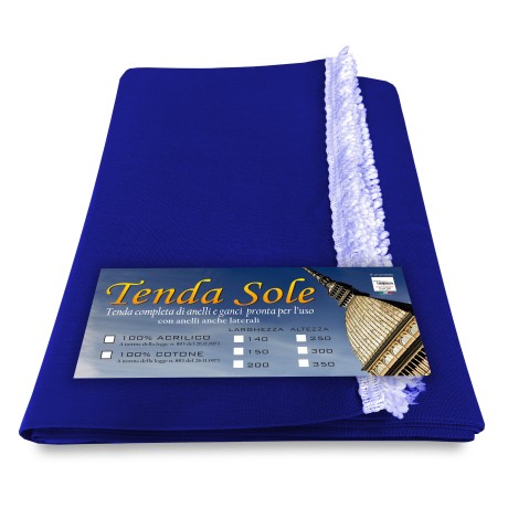 TOLDO DE EXTERIOR JARDÍN BALCÓN UNITED BLUE EMPAQUETADO