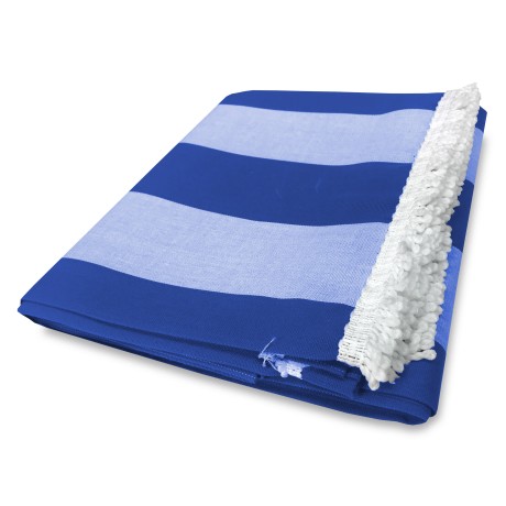 TOLDO DE EXTERIOR JARDÍN BALCÓN INCLUSO RAYA AZUL EMPAQUETADO