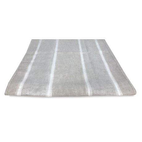 PAAR BEIGE AUSSENGLASVORHÄNGE 60 cm breit