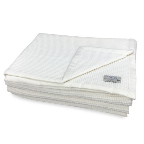 Coperta leggera in lana Kashmir e Merino nido ape 220×260 cm