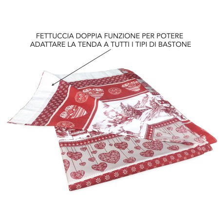 RED TYROLEAN TENT in...